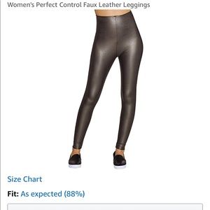 Commando Control Pleather Leggings